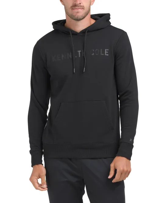 

Толстовка Terry с логотипом Kenneth Cole, черный