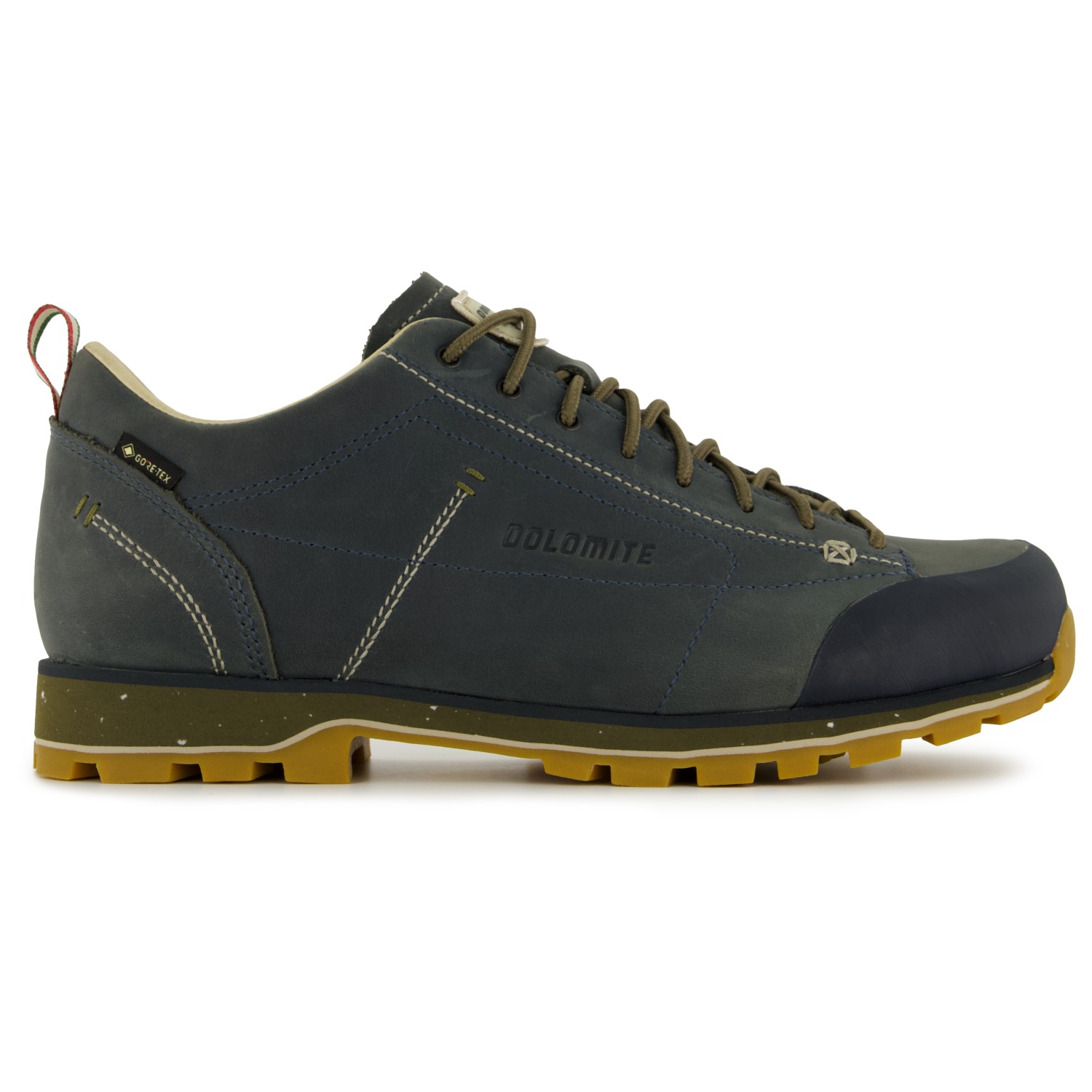 Повседневная обувь Dolomite Cinquantaquattro Low Full Grain Leather Evo GTX, цвет Denim Blue туфли zara smart leather черный