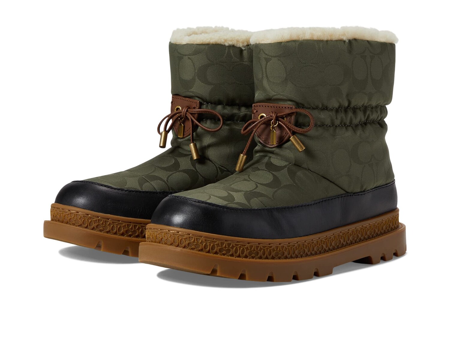 

Ботинки COACH Kailee Nylon Bootie