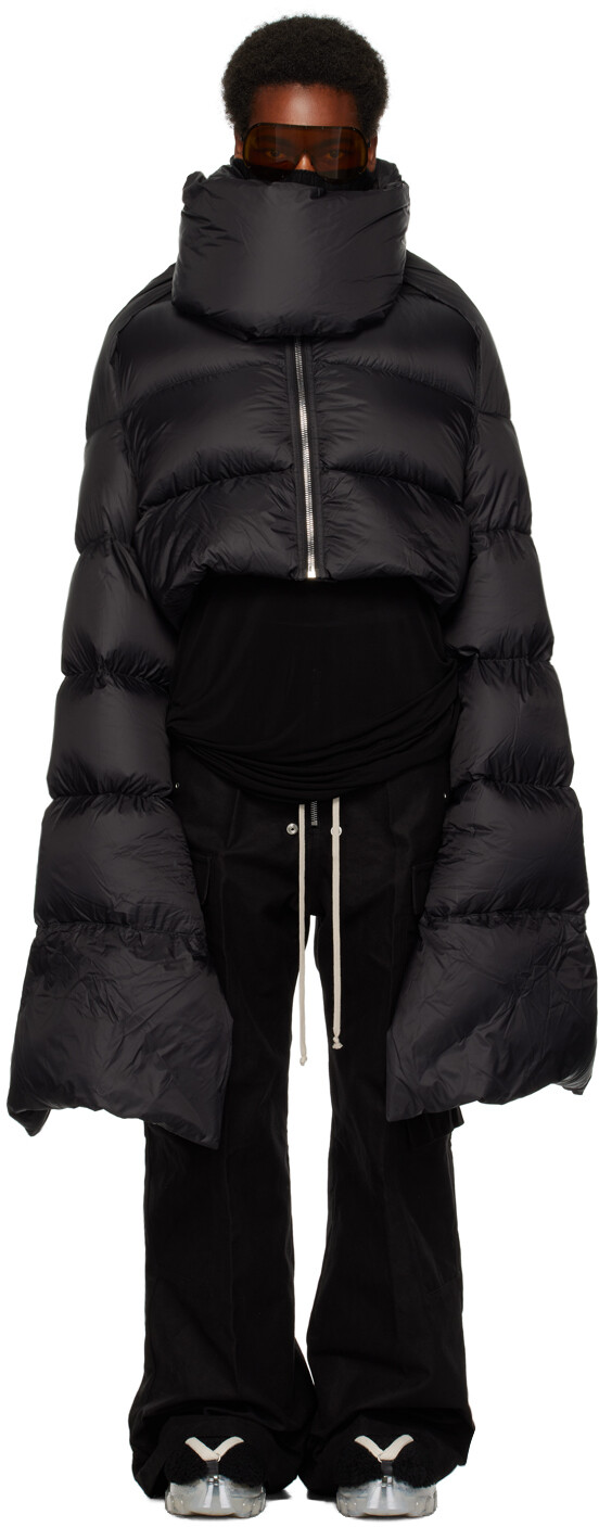 

Черный - Пуховик Babel Mountain Черный Rick Owens