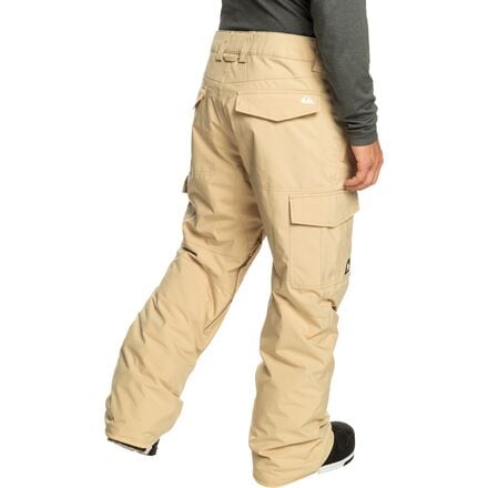 Утепленные брюки Porter мужские Quiksilver, цвет Pale Khaki