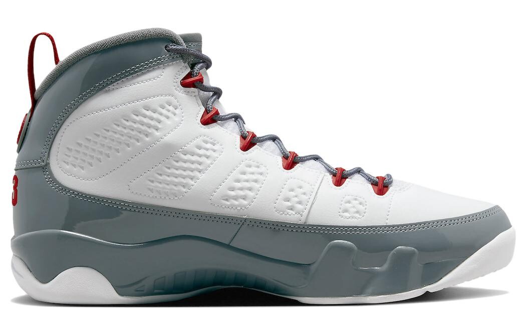 

Кроссовки мужские Jordan Air Jordan 9 Vintage баскетбольные, белый / серый