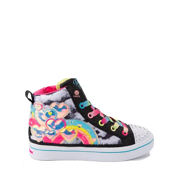 

Кроссовки Skechers Twinkle Toes Twi-Lites Rainbow Burst - Little Kid, черный