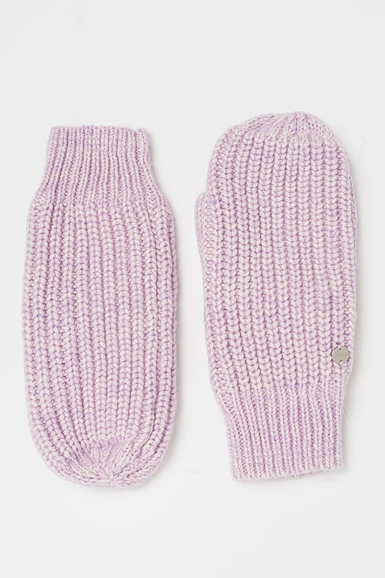 Трикотажные перчатки Esprit, фиолетовый перчатки трикотажные свс nl13nt