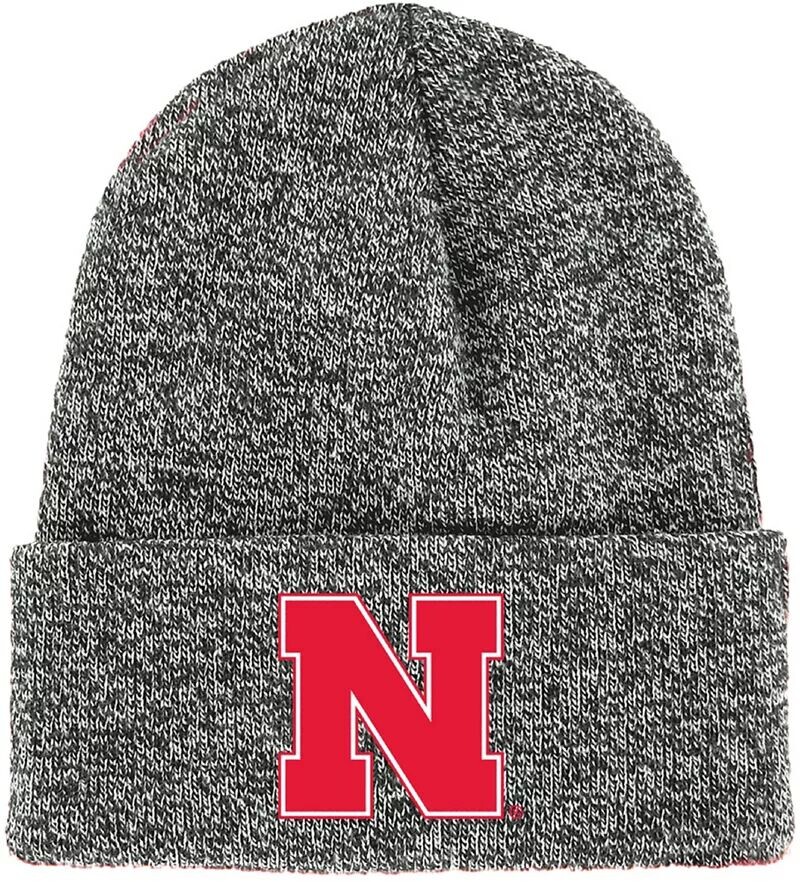 

Мужская черная вязаная шапка League-Legacy Nebraska Cornhuskers