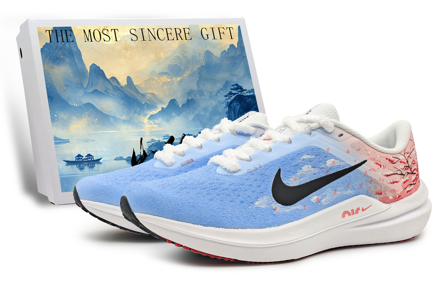 

Кроссовки Nike Air Winflo 10 Мужчины, Ultra Blue/Fire Orchid