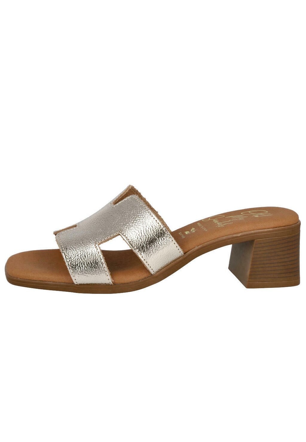 

Босоножки на каблуке Oh! My Sandals, золотой