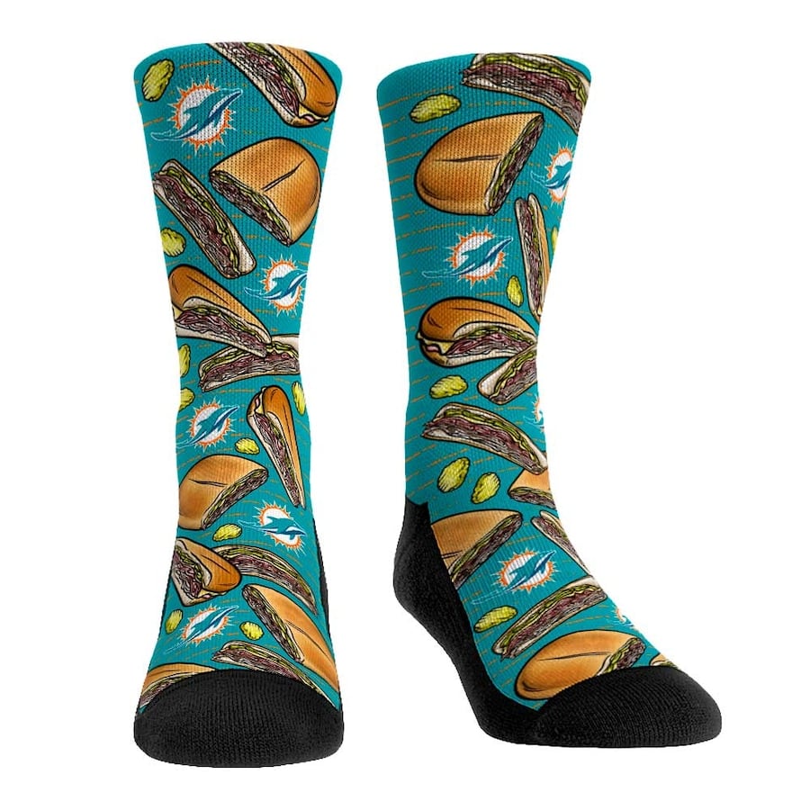 

Носки Rock Em Socks Miami Dolphins