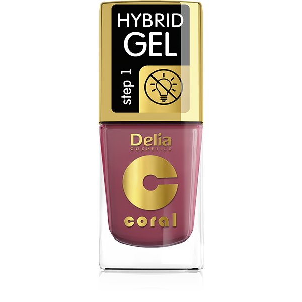 Гибридный лак для ногтей 18 Delia Coral Hybrid Gel, 11 мл