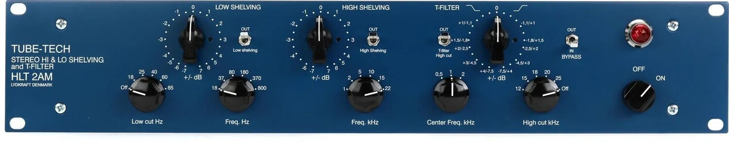 

Мастеринговая версия Tube-Tech HLT-2A — Shelving EQ