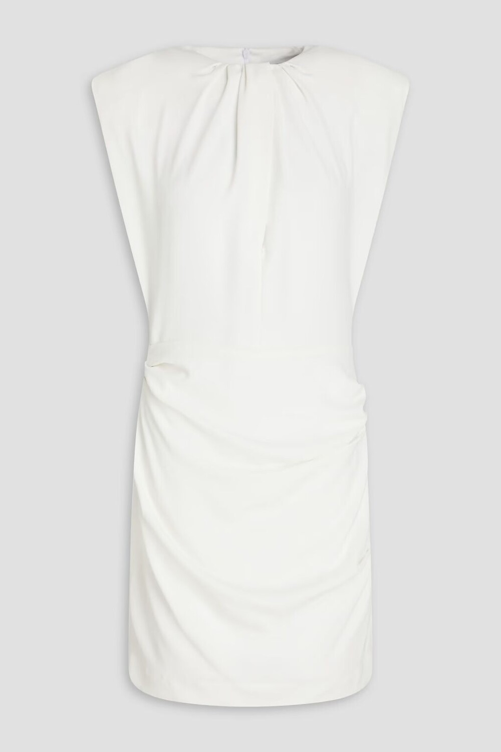 

Платье мини из крепа со сборками Iro, цвет Off-white