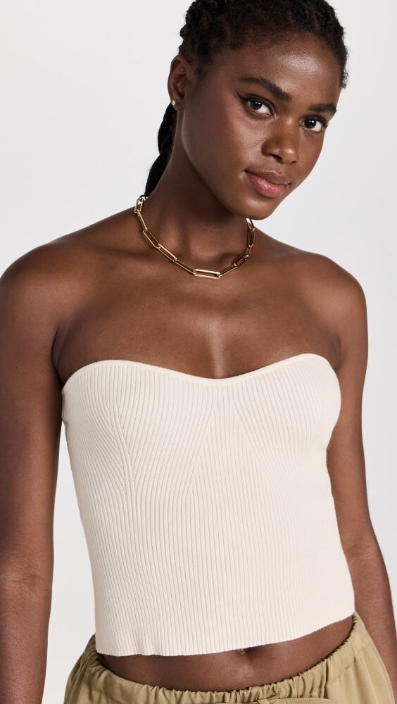 

Свитер Reformation Jenni Strapless