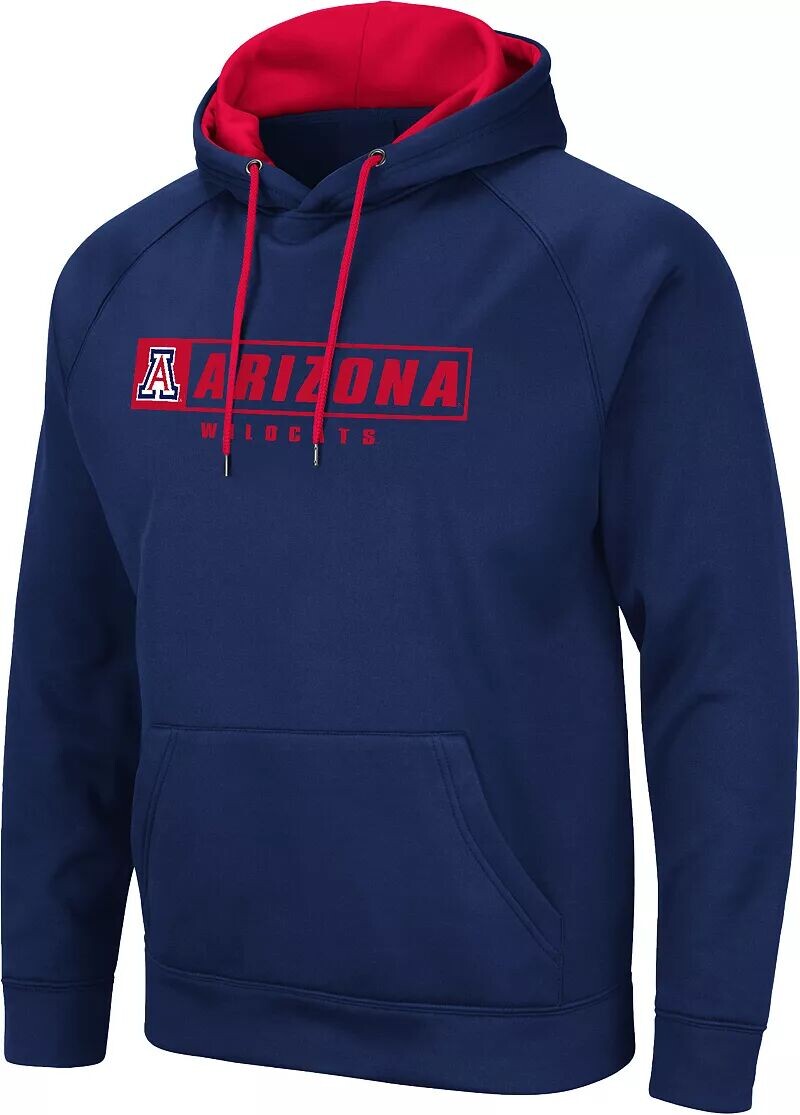 

Colosseum Мужская темно-синяя толстовка Arizona Wildcats
