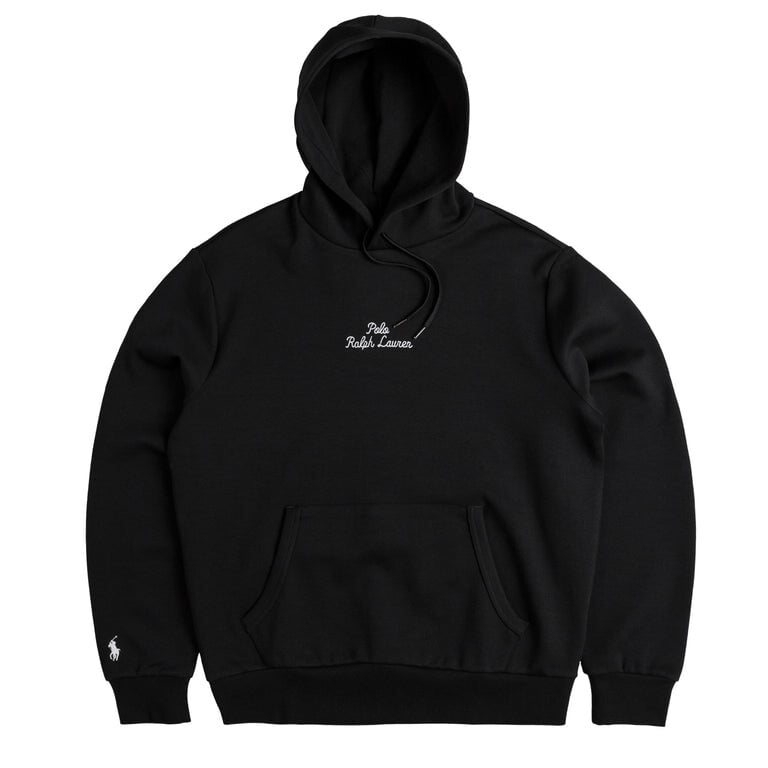 

Толстовка Logo Double-Knit Hoodie Polo Ralph Lauren, черный