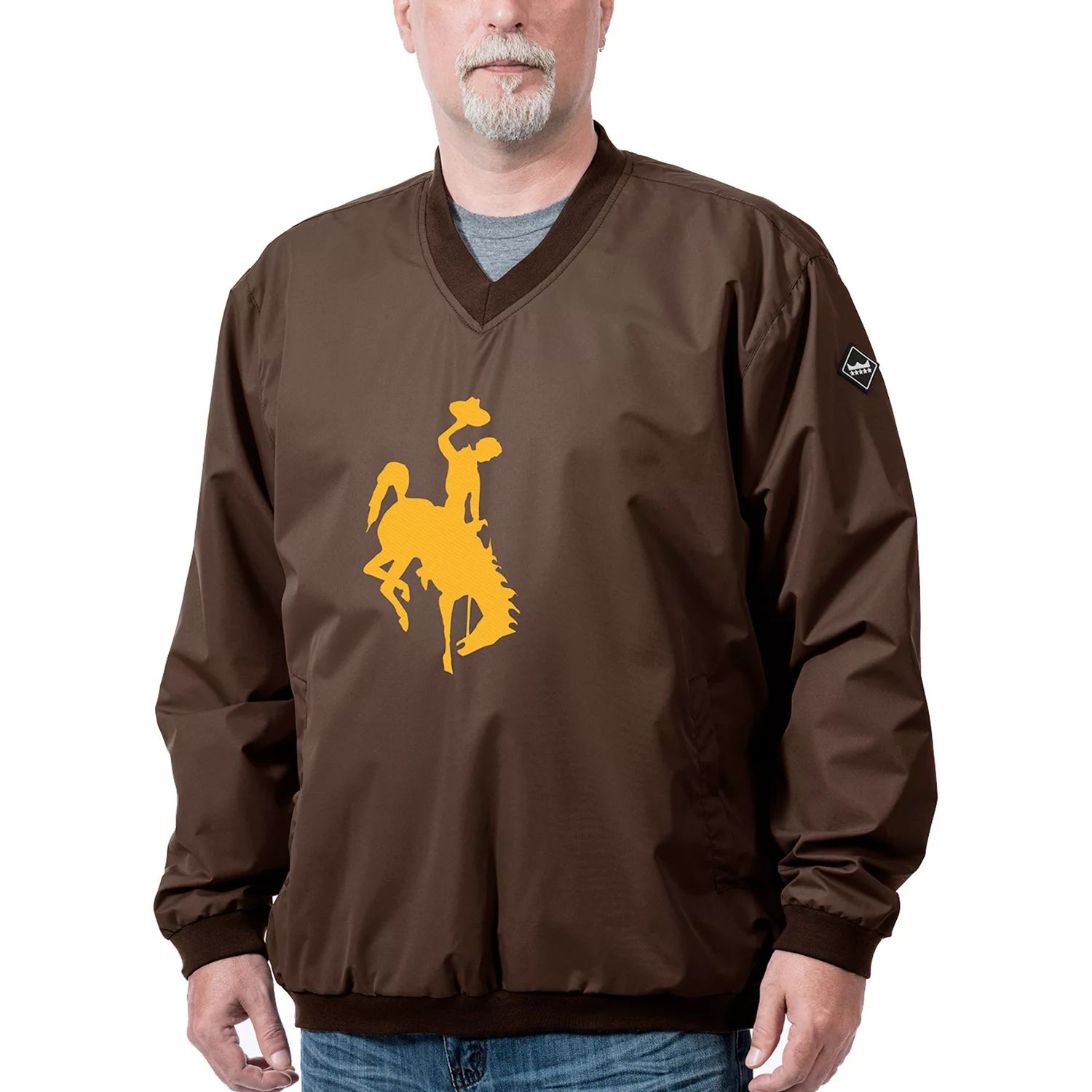 цена Мужской пуловер с логотипом Wyoming Cowboys Franchise
