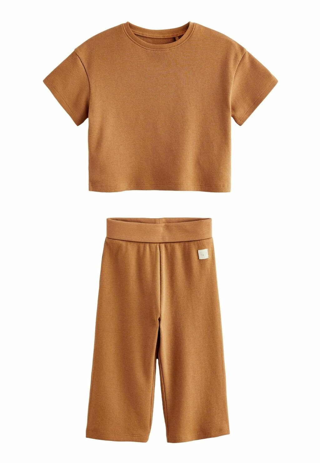 

Брюки Short Sleeve Set Next, коричневый