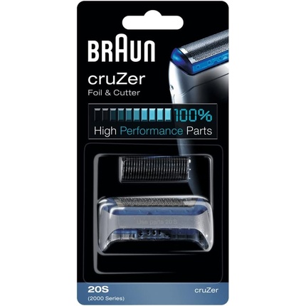 Сетка и резак для электробритвы 20S, Braun сетка и режущий блок cruser 20s 2000 series braun браун 65733762 81253250 81387934