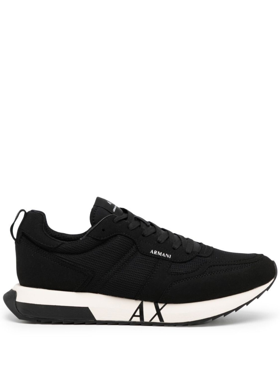 

Armani Exchange кроссовки с логотипом, черный