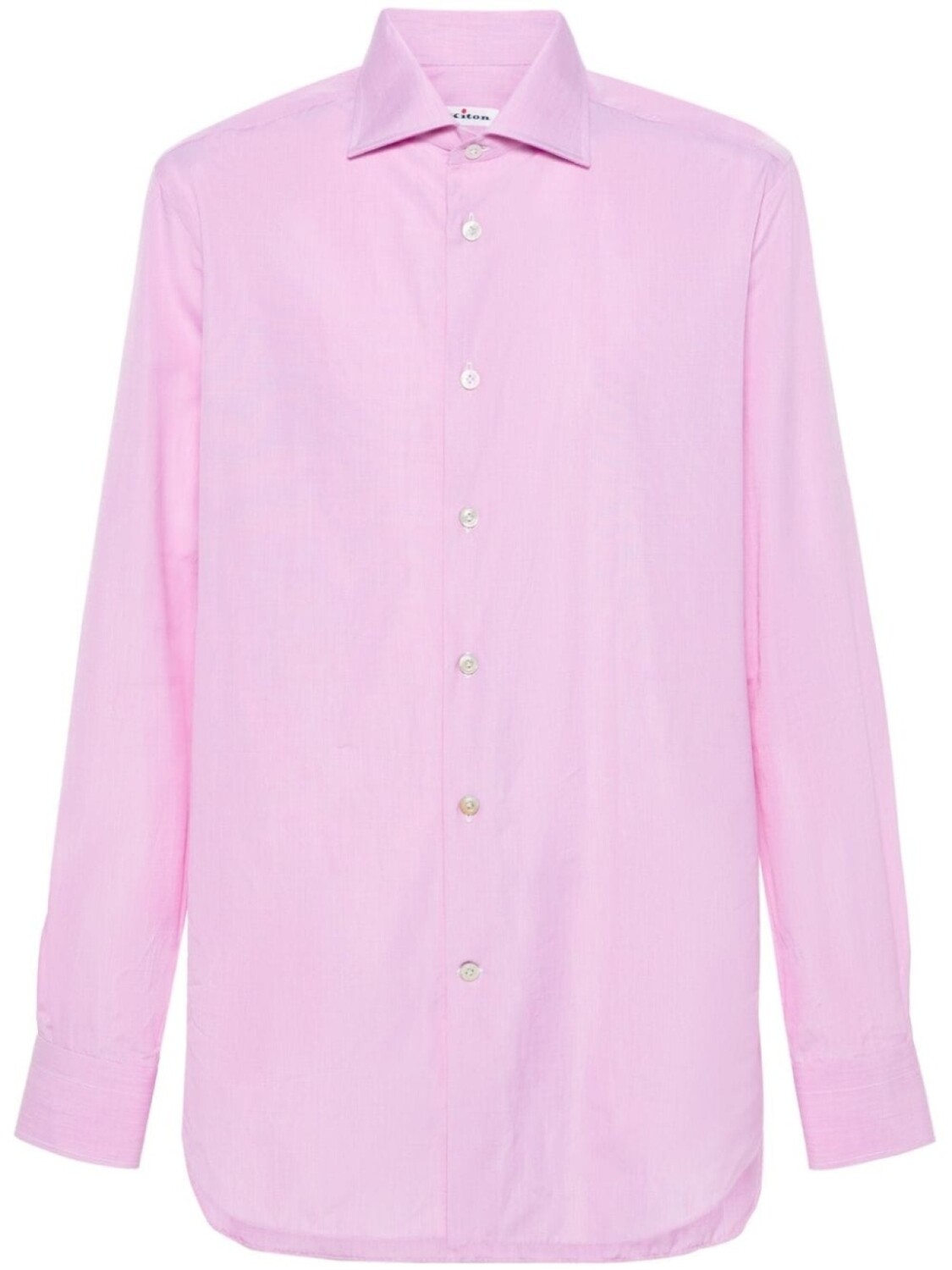 

Kiton клетчатая рубашка, розовый