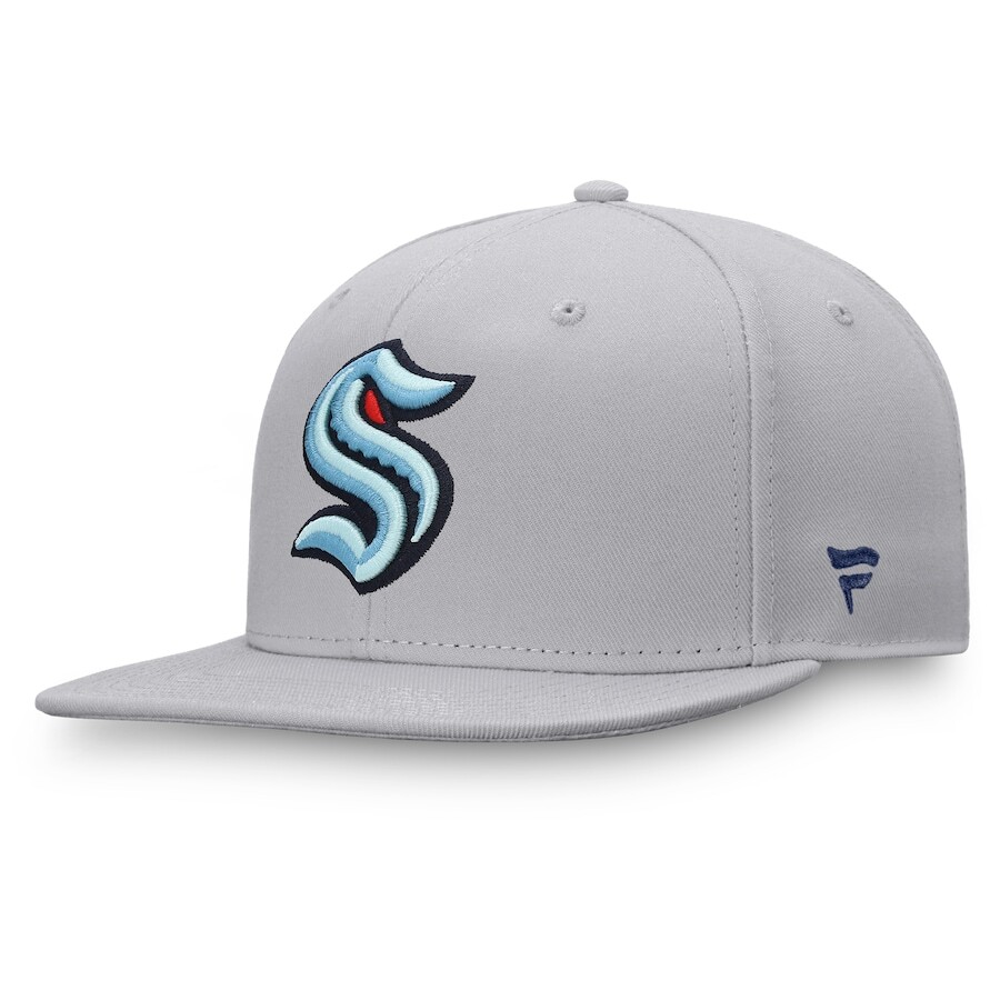 

Бейсболка Fanatics Branded Seattle Kraken, серый