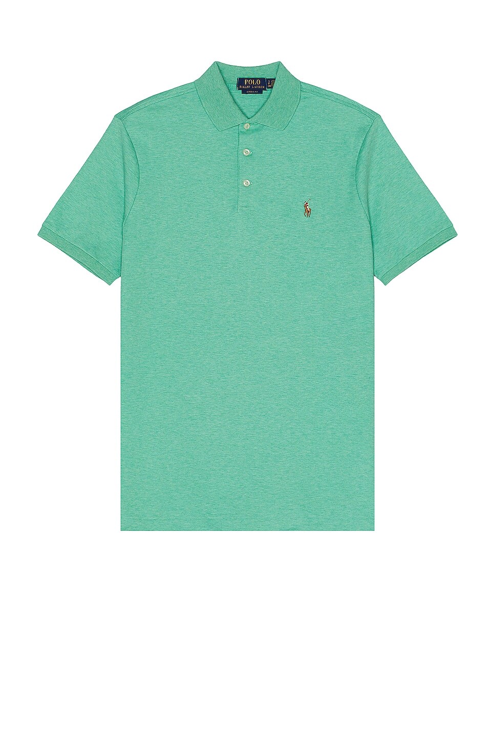 

Поло Polo Ralph Lauren Pima, цвет Resort Green Heather