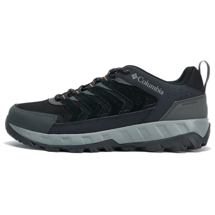 

Мужские кроссовки Strata Trail Hiking Shoes с низким верхом, черные Columbia