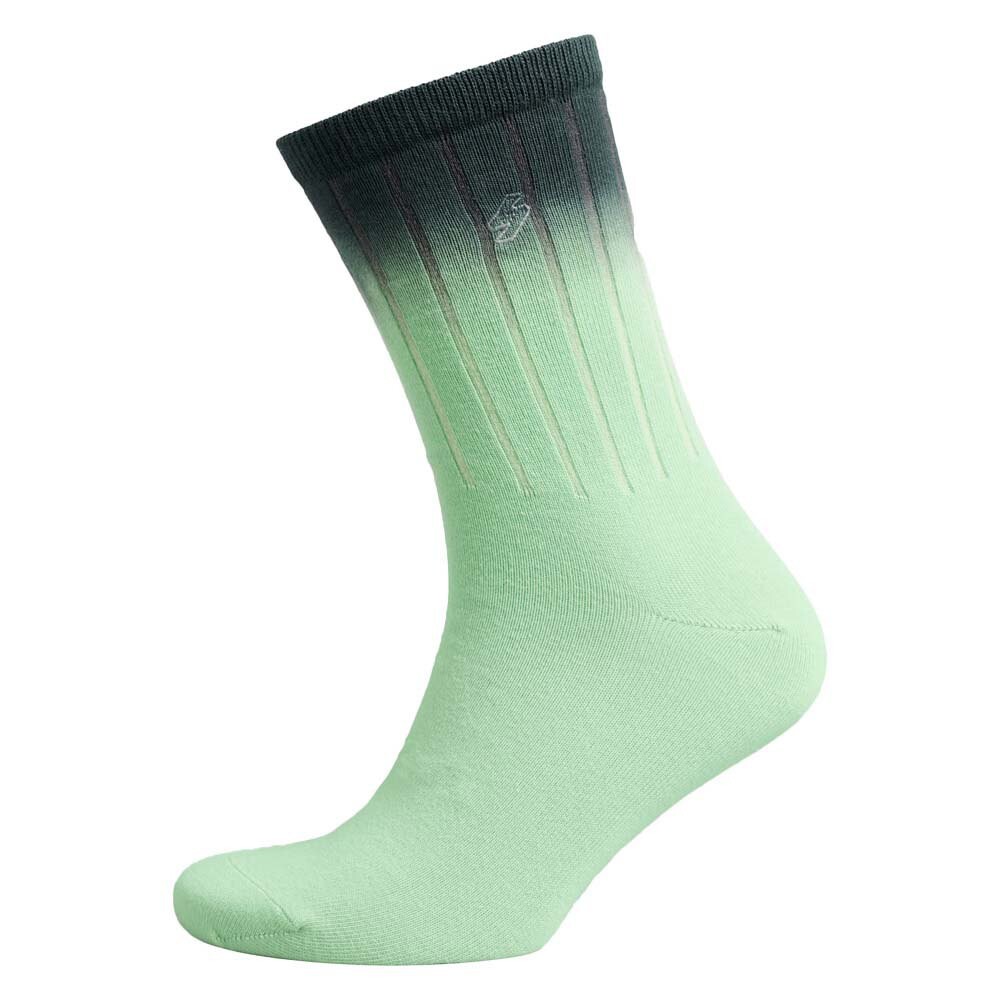 

Носки Superdry Code S Logo Dip Dye Ankle, зеленый