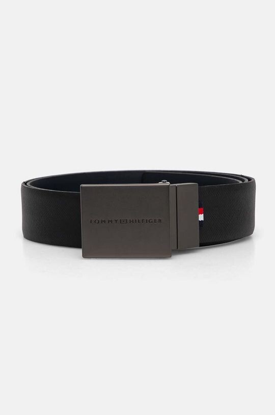 

Двусторонний кожаный ремешок Tommy Hilfiger, черный
