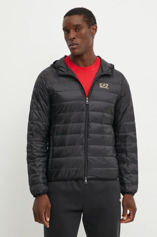 

Пуховик EA7 Emporio Armani, черный
