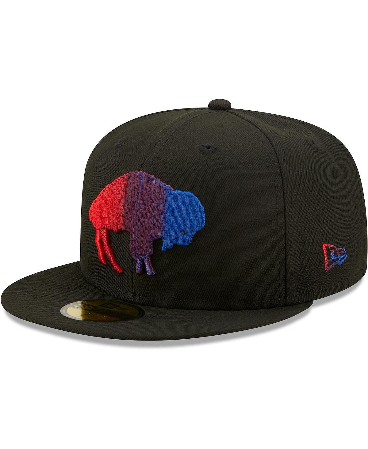 

Мужская черная приталенная шляпа цвета Buffalo Bills 59FIFTY New Era