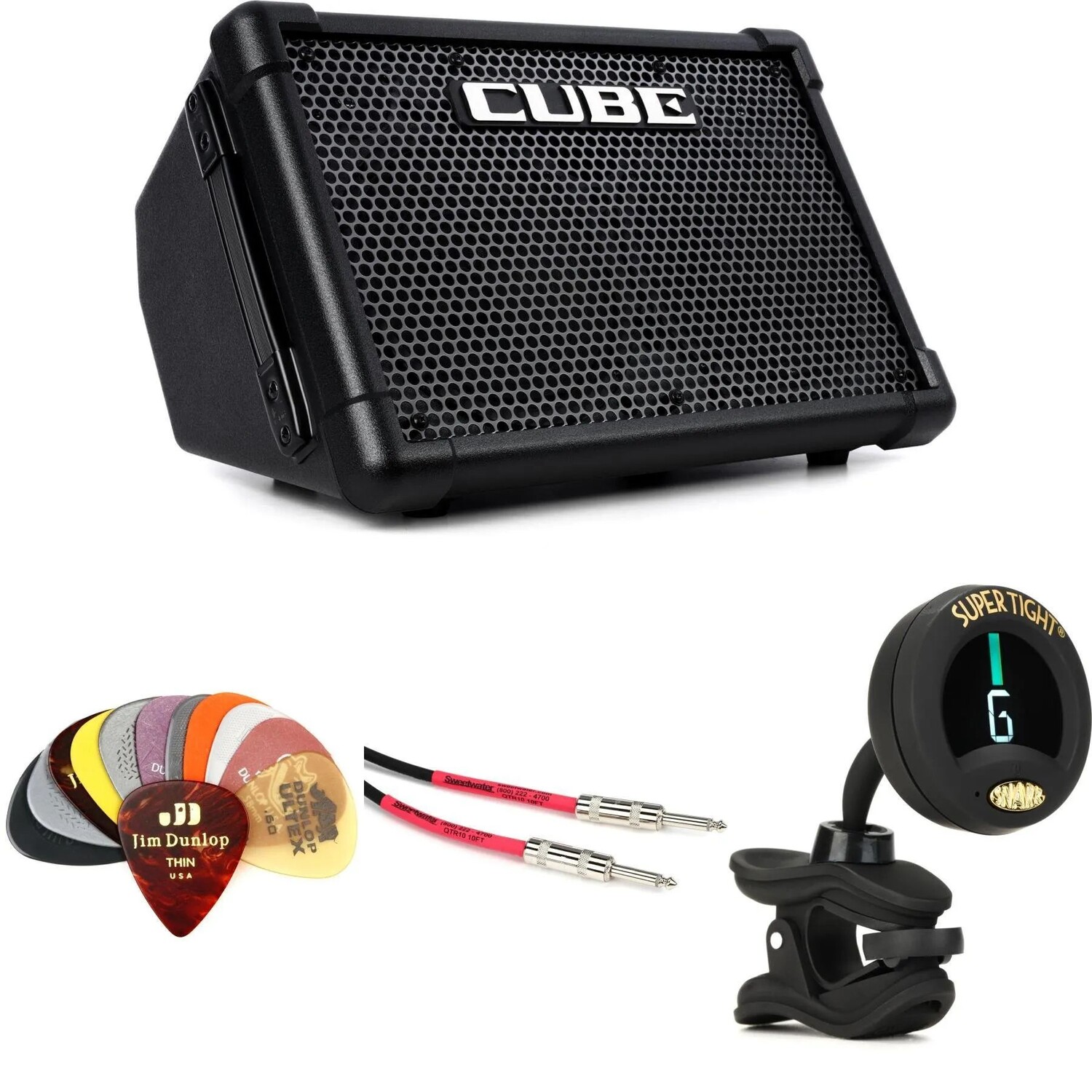 

Новый комплект основных компонентов Roland CUBE Street EX 2x8 дюймов, 50 Вт, с батарейным питанием