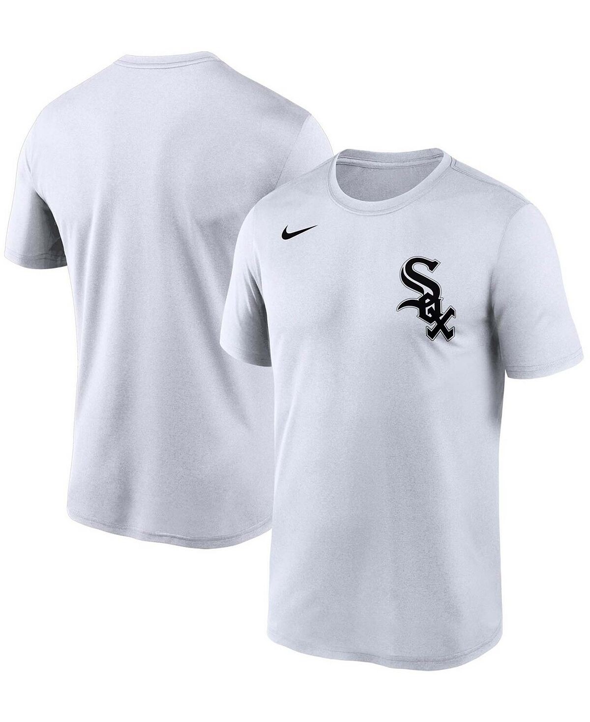 

Мужская белая футболка Chicago White Sox Wordmark Legend Nike, Белый