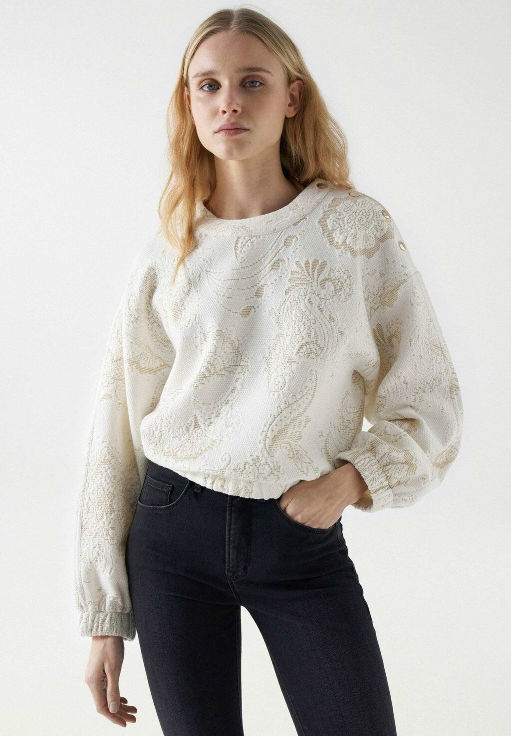 

Толстовка REGULAR Salsa Jeans, цвет perle