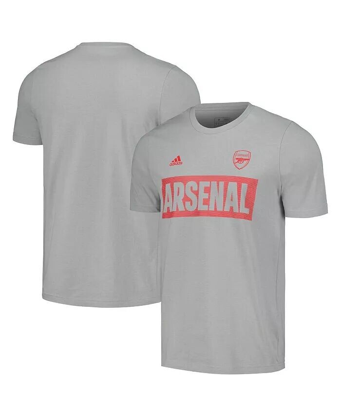 

Мужская серая футболка Arsenal Culture Bar Adidas, серый