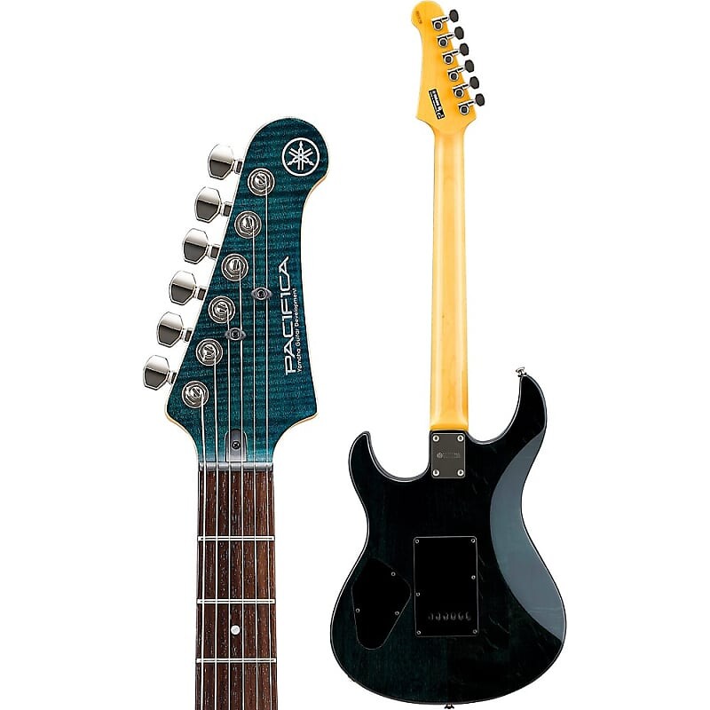 

Электрогитара Yamaha Pacifica 612VII Flame Maple Electric Guitar Indigo Blue