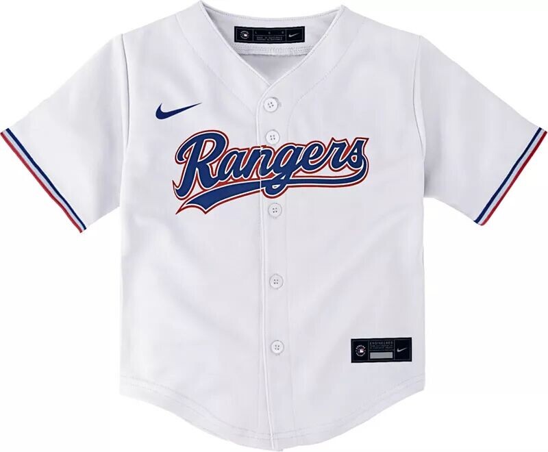 

Белое классное джерси домашней команды Nike Toddler Texas Rangers