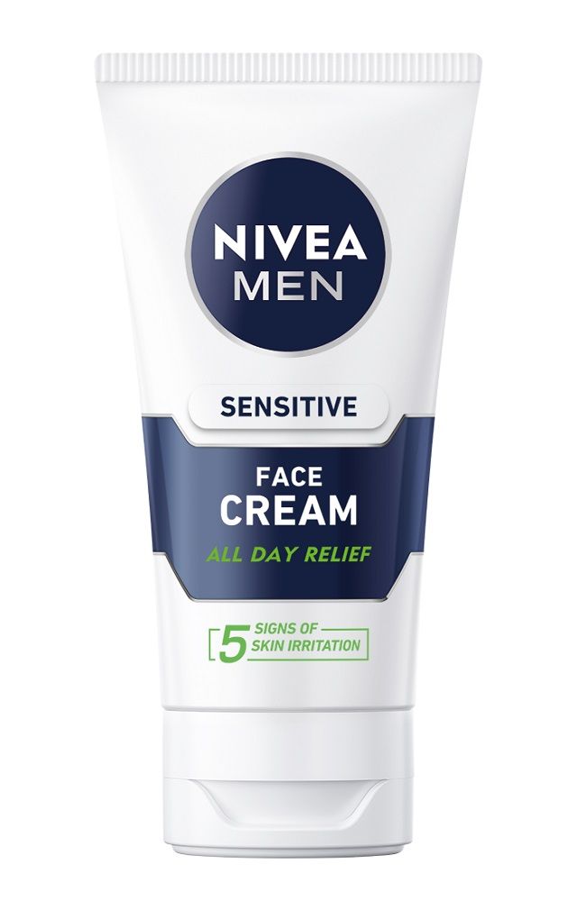 Nivea Men Sensitive крем для лица, 75 ml крем для лица nivea men 75 мл