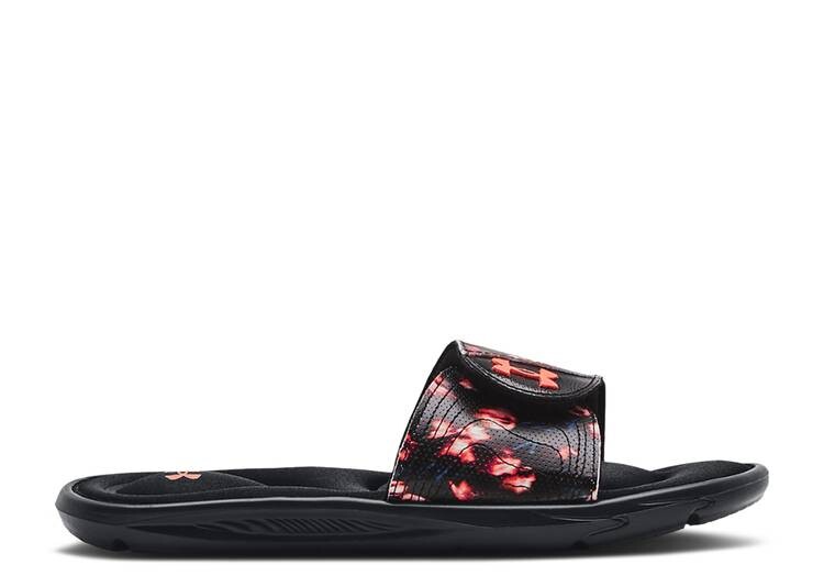 

Кроссовки Under Armour WMNS IGNITE 6 GRAPHIC STRAP SLIDE 'BLACK AFTERGLOW', черный