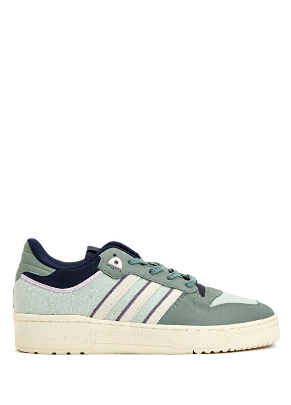

Зеленые мужские кожаные кроссовки rivalry low 86 Adidas