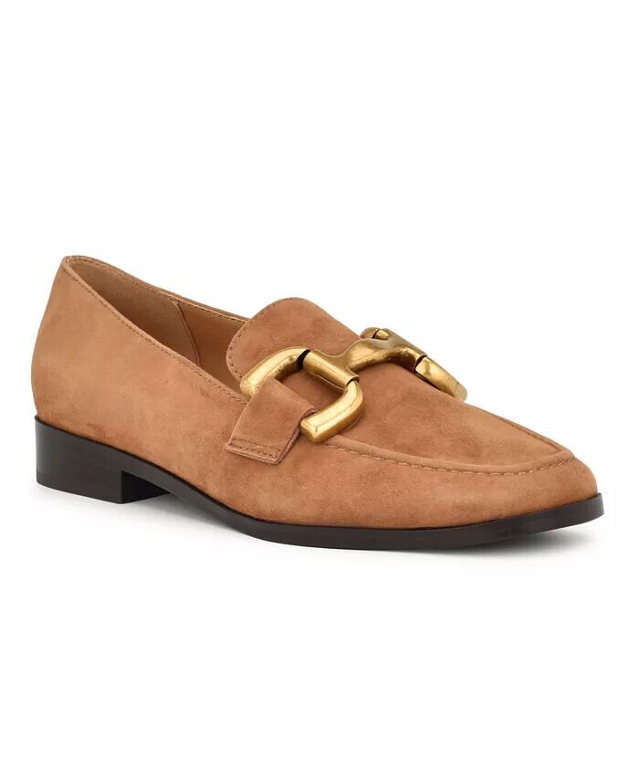 

Женские лоферы без шнуровки Lilma с круглым носком Nine West, белый