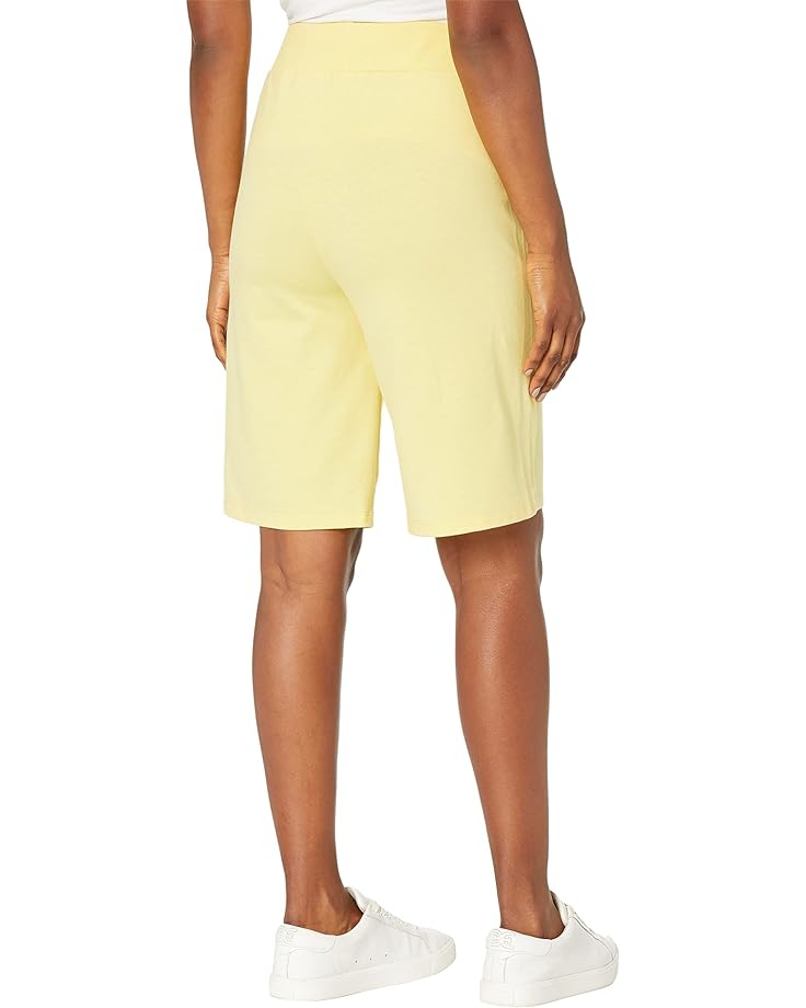 Шорты NYDJ Drawstring French Terry Bermuda Shorts, цвет Yellow Daisy