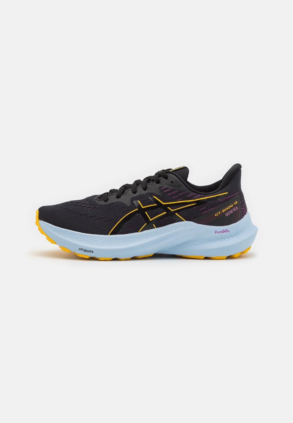 

Кроссовки для трейлраннинга GT-2000 12 GTX ASICS, цвет black/saffron