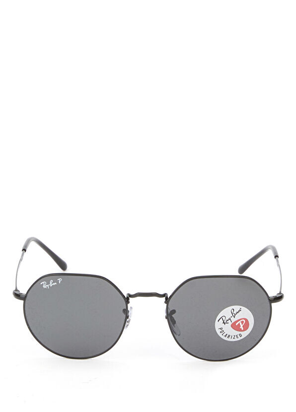 

Круглые солнцезащитные очки антрацитового цвета Ray-Ban, черный