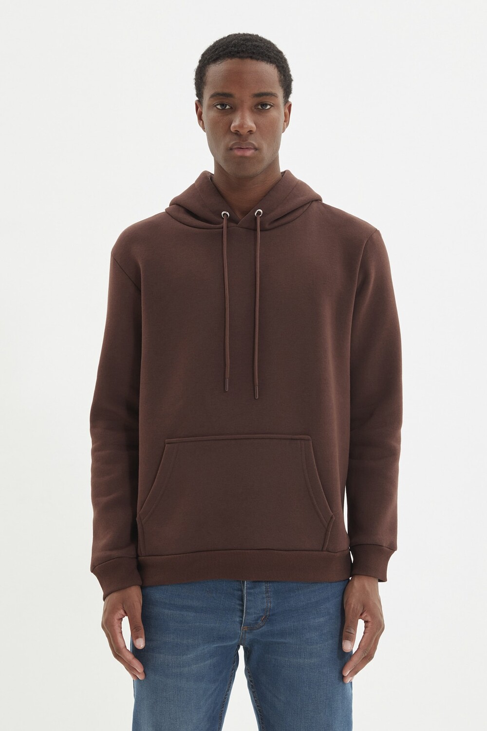 

Толстовка TRENDYOL MAN, коричневый