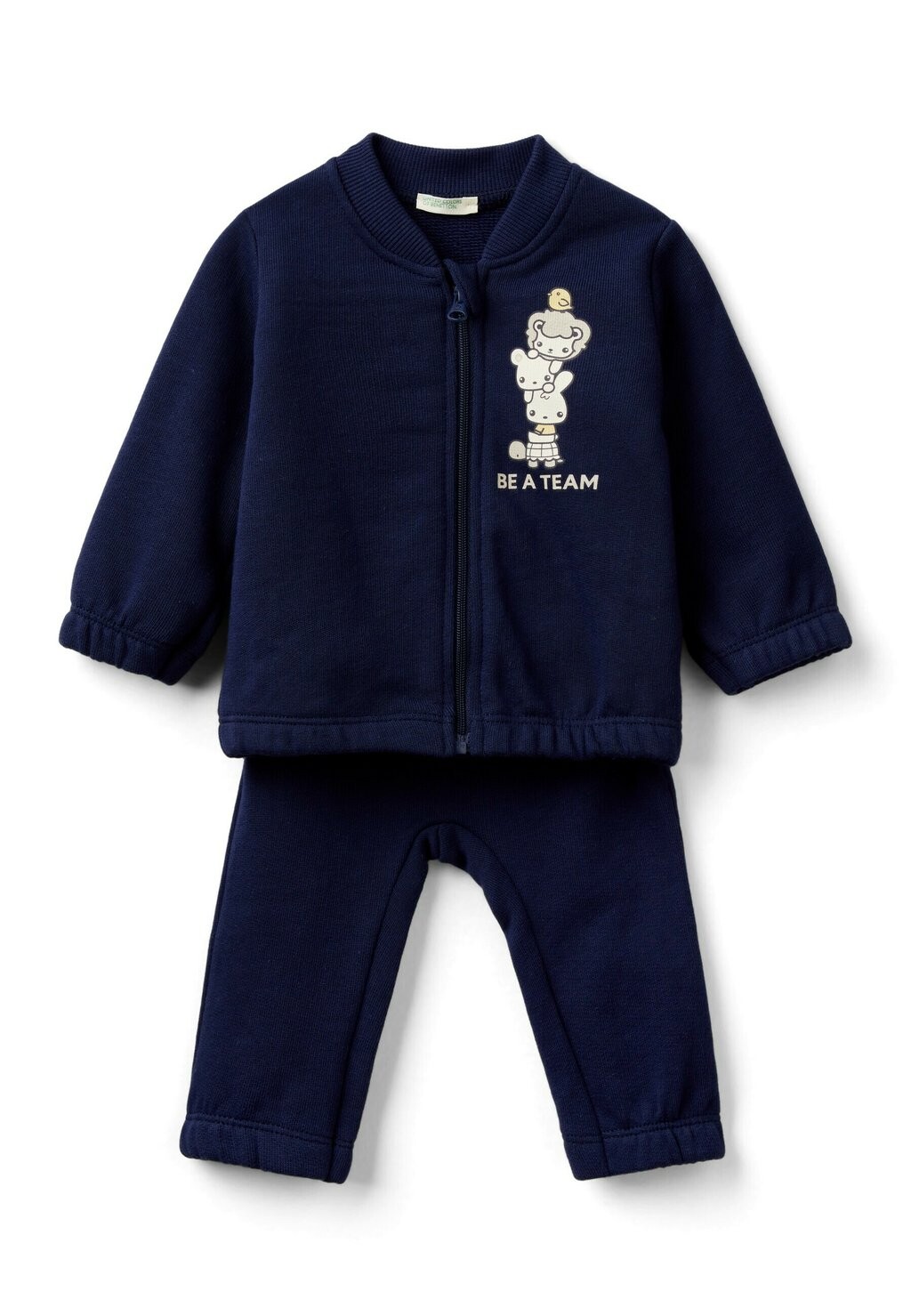 

Брюки SET United Colors of Benetton, цвет blue