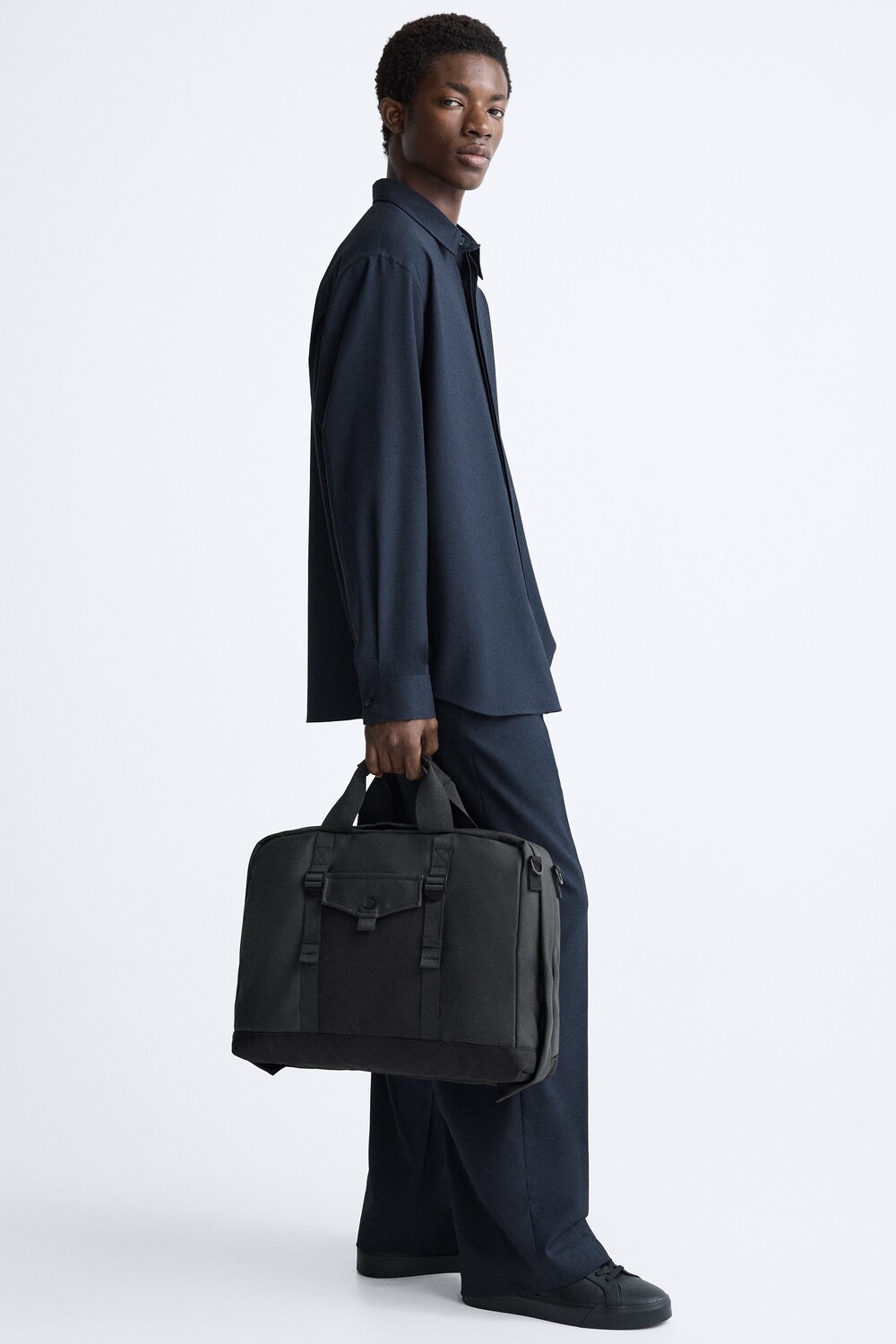 

Многофункциональный портфель Zara, черный