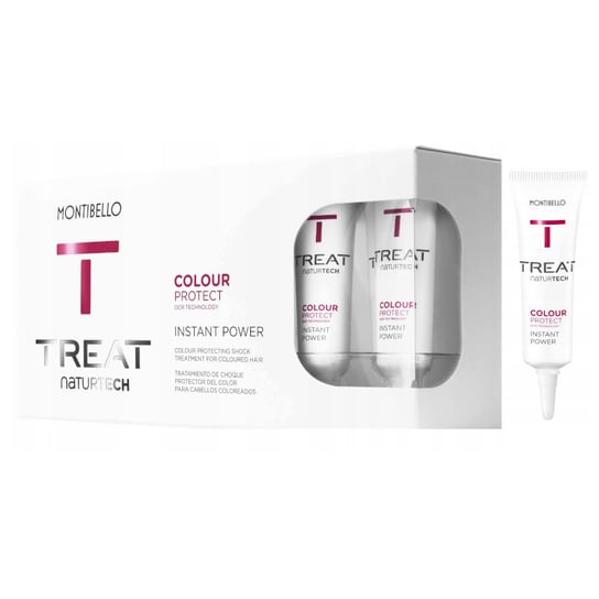 Montibello Treat Naturtech Color Protect | Набор: средство для восстановления и защиты цвета окрашенных волос 10х12мл.