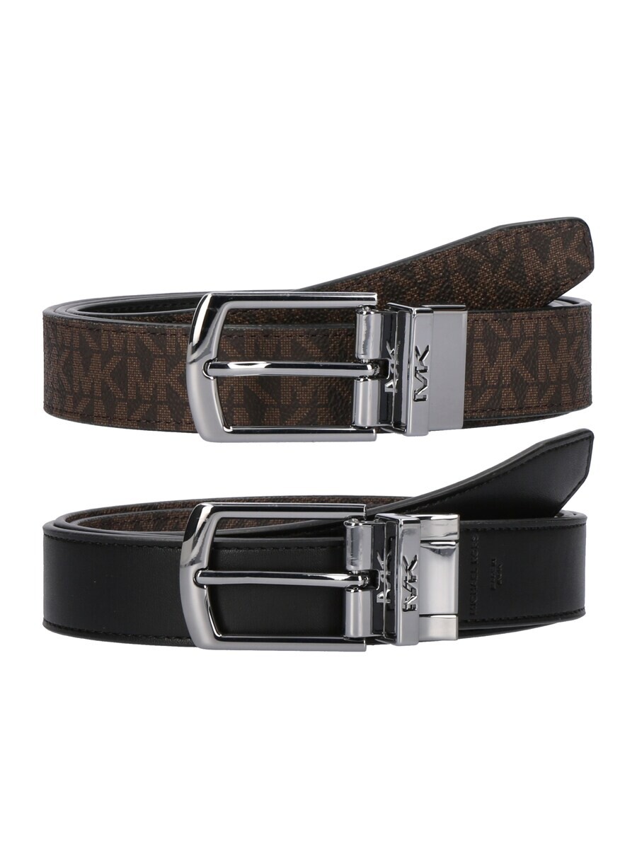 Ремень Michael Kors Belt, коричневый/темно-коричневый/черный