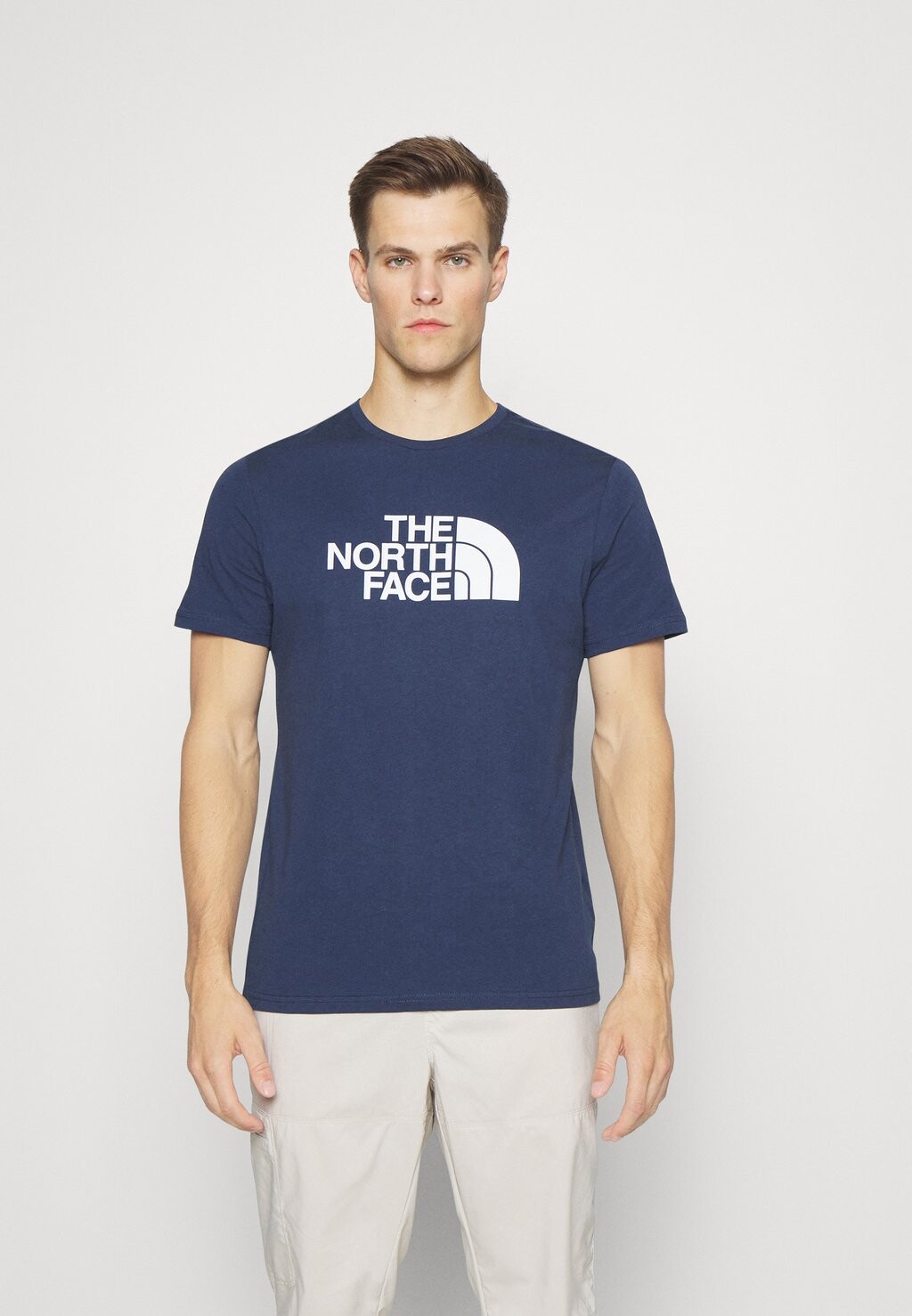 

футболка с принтом EASY TEE The North Face, темно-синий
