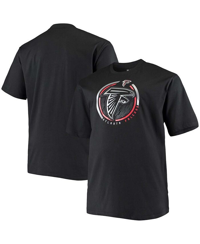 

Мужская черная футболка Big and Tall Atlanta Falcons Color Pop Fanatics, черный